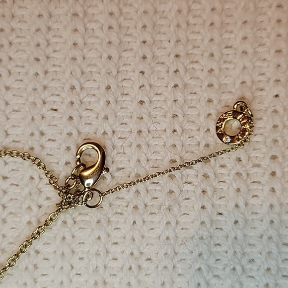 Anne Klein Ruby & Violet Accent Stones necklace and earrings set NWT - Picture 4 of 7